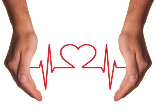 hands, ekg heart, Heart Attack And Stroke Prevention